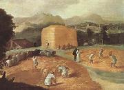 Landscape with Threshers (mk08)